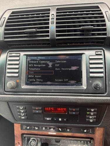 Bmw e53 sat - nav, screen
