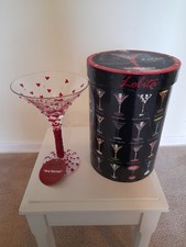 Lolita Red Hot Tini glass Red