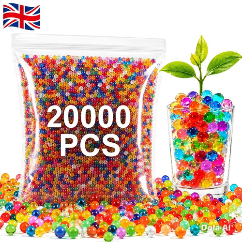 000pcs water beads color - water,