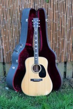 Vintage Japanese Top Model Yamaki YW-60 Acoustic Guitar + OHSC + Pro Setup