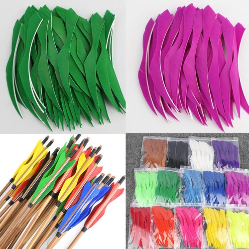 50pcs arrows feather - 5",