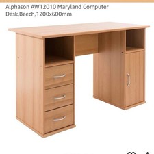 Brand New Desk In Box Beech 