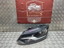 Volkswagen Polo 6R Nearside Passenger Side Headlight Assembly 09 - 14 Models