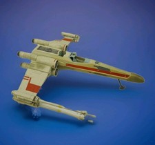 2002 Hasbro Star Wars Luke Skywalker X-Wing Fighter Vintage Plane  Model K3