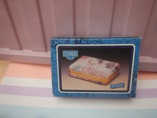 VINTAGE H.SAMUEL TAPESTRY STYLE JEWELLERY BOX NEW OLD STOCK