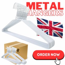 White metal strong wire coat - metal,