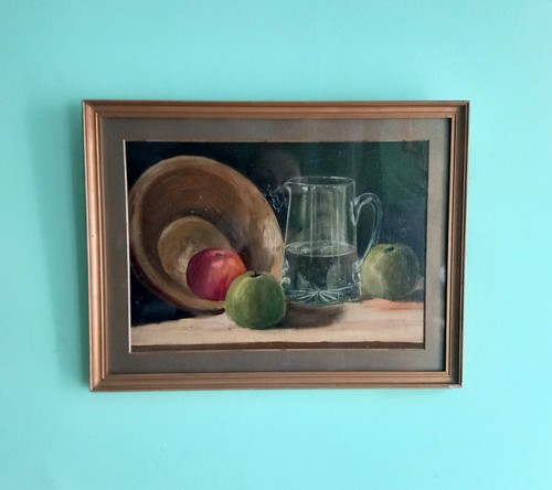 Antique oil painting - of, still