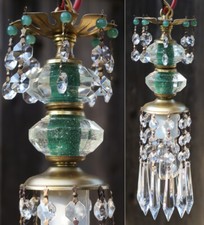 Vintage Pressed stacked glass