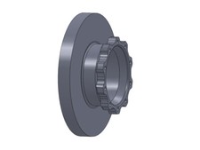 APEC Brake Disc Rear 432 mm
