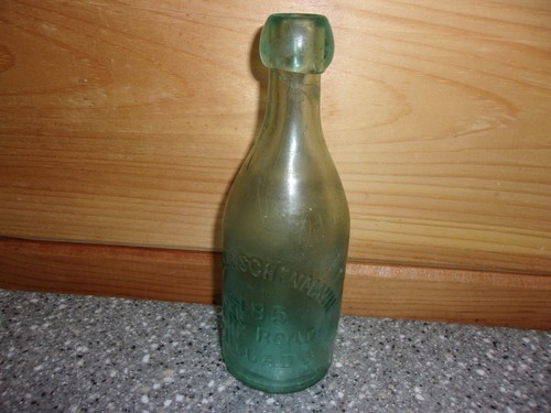 C84 old pop bottle - , top