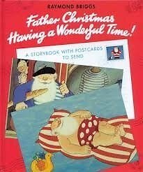 Father christmas having - christmas, a