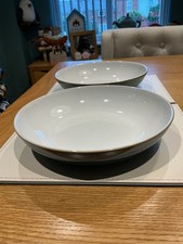 Denby Azure Pasta Bowls x 2