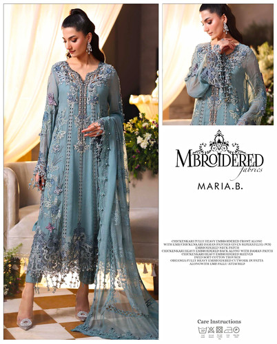 Maria embroidered chiffon - maria.b,
