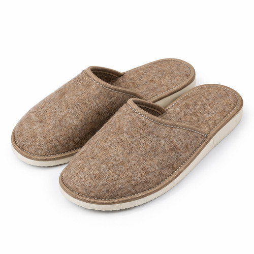 Mens felt natural wool - felt,