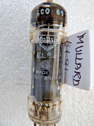 Mullard el84 6bq5 - mullard, uk
