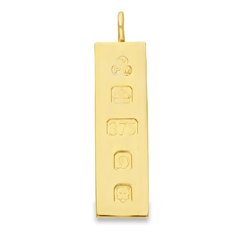 9ct yellow gold plain - gold,