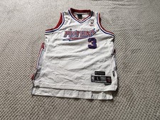 Ben Wallace Youth Large Jersey Reebok Detroit Pistons 