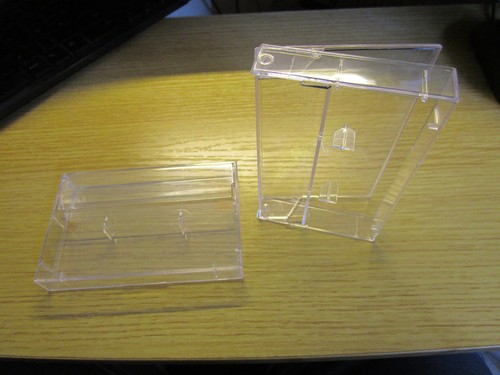 Two audio cassette clear - audio,