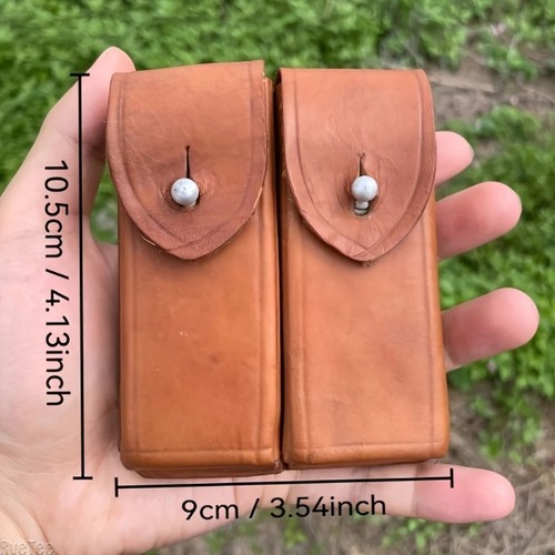 Vintage leather edc belt - vintage,