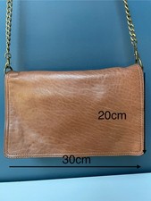 Abaco Paris Tan Leather Bag