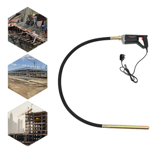 Electric concrete vibrator - concrete,