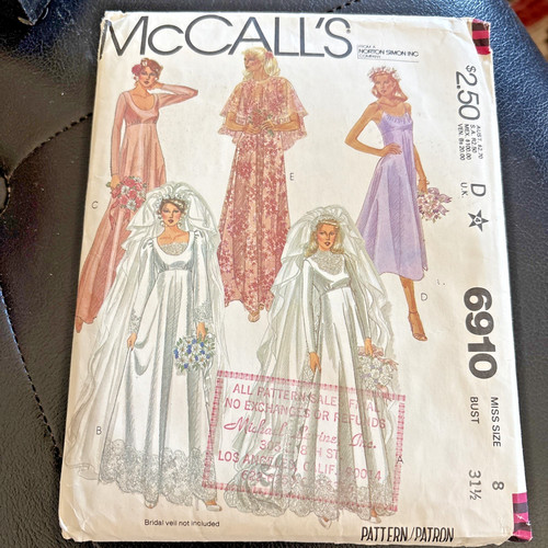 Mccall 6910 multi use - 6910, sz