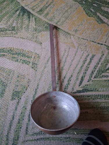 Vintage copper ladle - vintage,