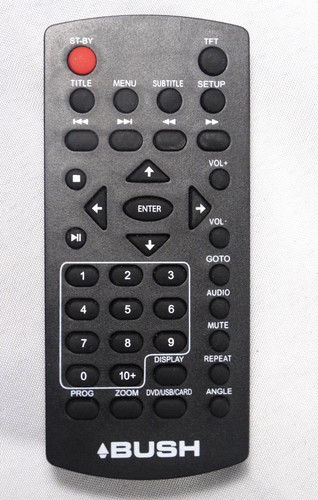 Genuine bush dvd player - player, remote