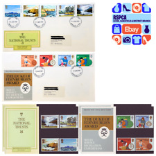 1981 The National Trusts & Duke Of Edinburgh Award FDC & Mint Presentation Pack