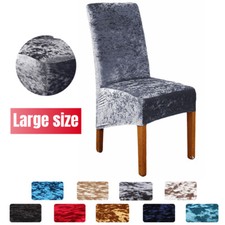 Stretch Crushed Velvet Dining