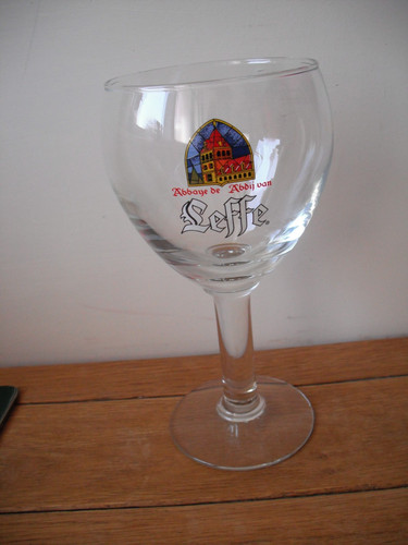 Leffe stemmed beer glass - stemmed,