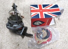 CLASSIC FORD GENUINE ORIGINAL GLASS FUEL PUMP 105E - 123E ANGLIA WITH  SPARES