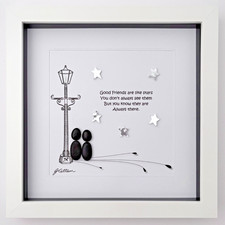 Handmade Pebble Art Friendship