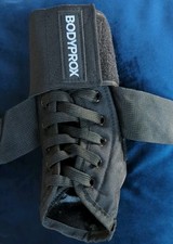 Ankle Support Stabilizer Brace Small Black Lace Up Ankle Brace Unisex- Bodyprox