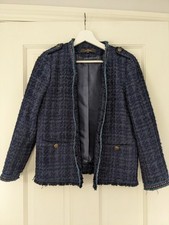 Next Navy Tweed Boucle Style