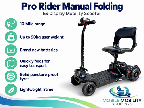 Pro rider manual folding - pro,