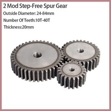 2 Mod Spur Gear 45# Steel