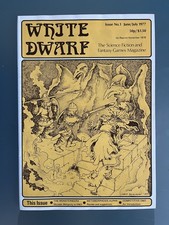White Dwarf Magazine - Issue  1 - Jun/Jul 1977 - First reprint - Rare