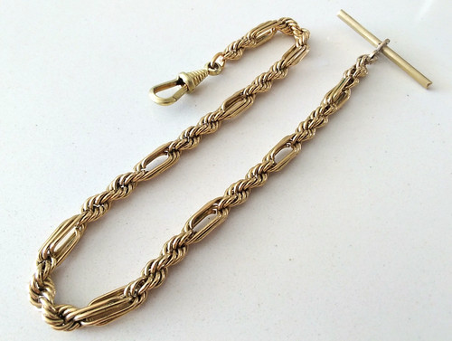 Vintage pocket watch - watch, chain