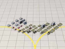 Military TUG & DOLLY ULD CARGO