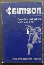 SIMSON S51/1 & S70/1