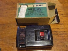 Vintage MEM - 15 Amp - Switch