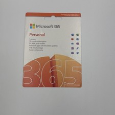 Microsoft 365 Personal Office 2025 PC Mac Tablet Phone 1 Year Price is for ONE