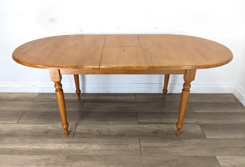 Dining table oval wooden - table,