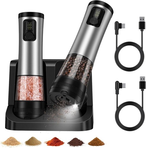 Electric salt and - salt, pepper