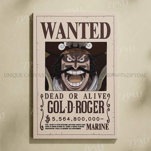 One piece wanted posters - one,