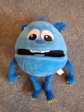 Blue Baby Monster Hand Puppet