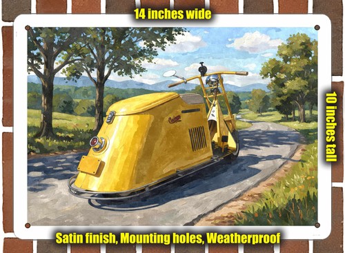 Metal sign 1956 cushman - 1956,