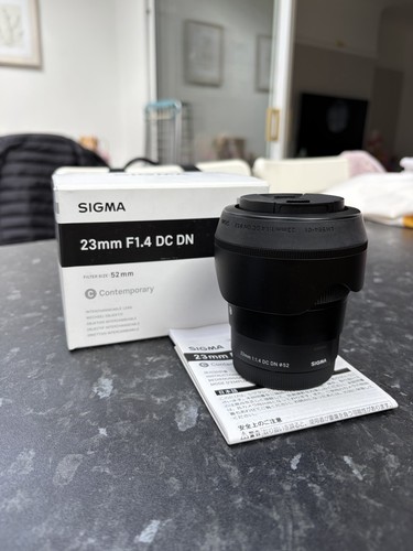 Sigma 23mm dn i - f1.4,