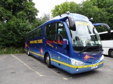 PHOTO  JOHNSON BROS TOURS IRIZAR BUS REG 6 JBT AT TUNBRIDGE WELLS